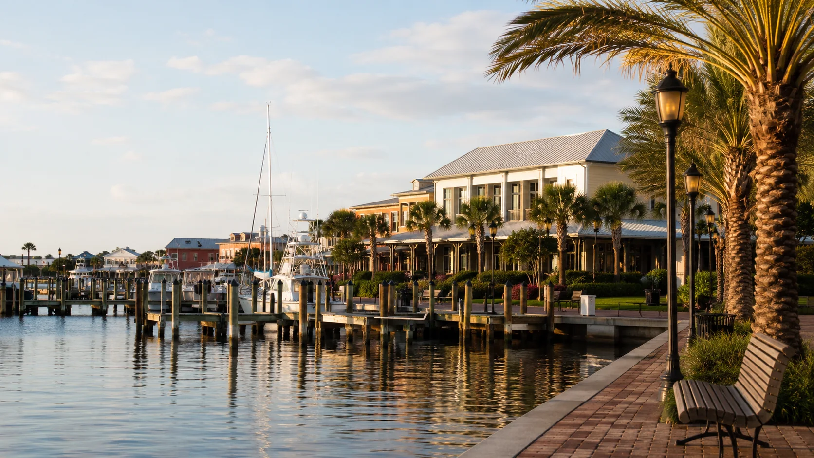 Gulf Coast waterfront near Pensacola Florida